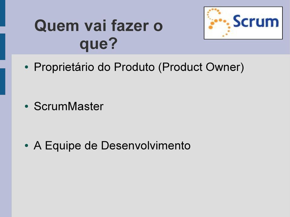 (Product Owner)