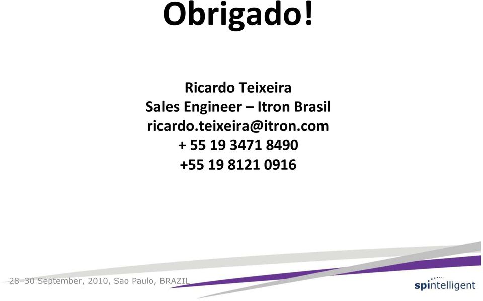 Engineer Itron Brasil