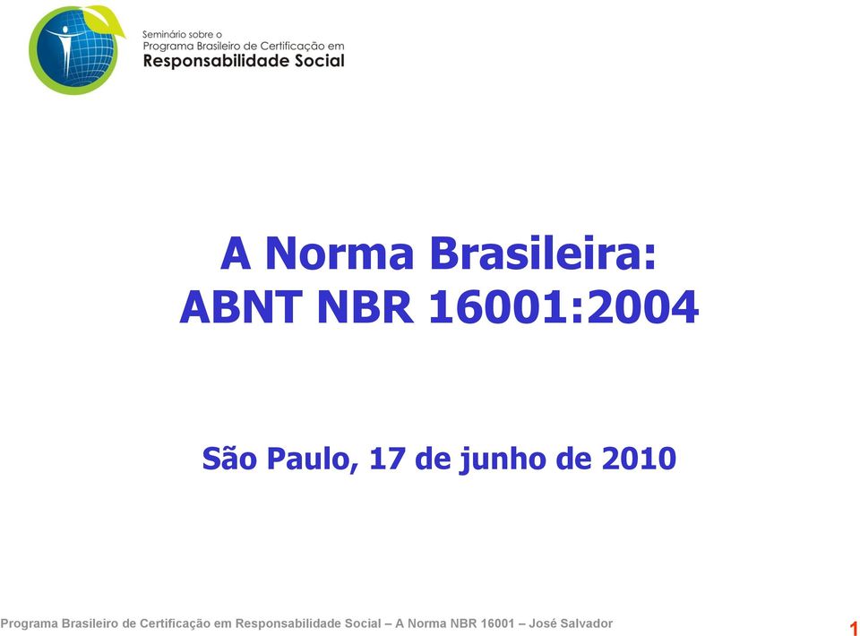 NBR 16001:2004