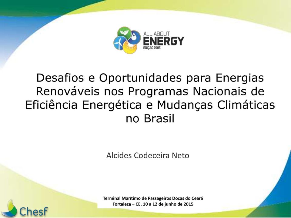 Climáticas no Brasil Alcides Codeceira Neto Terminal