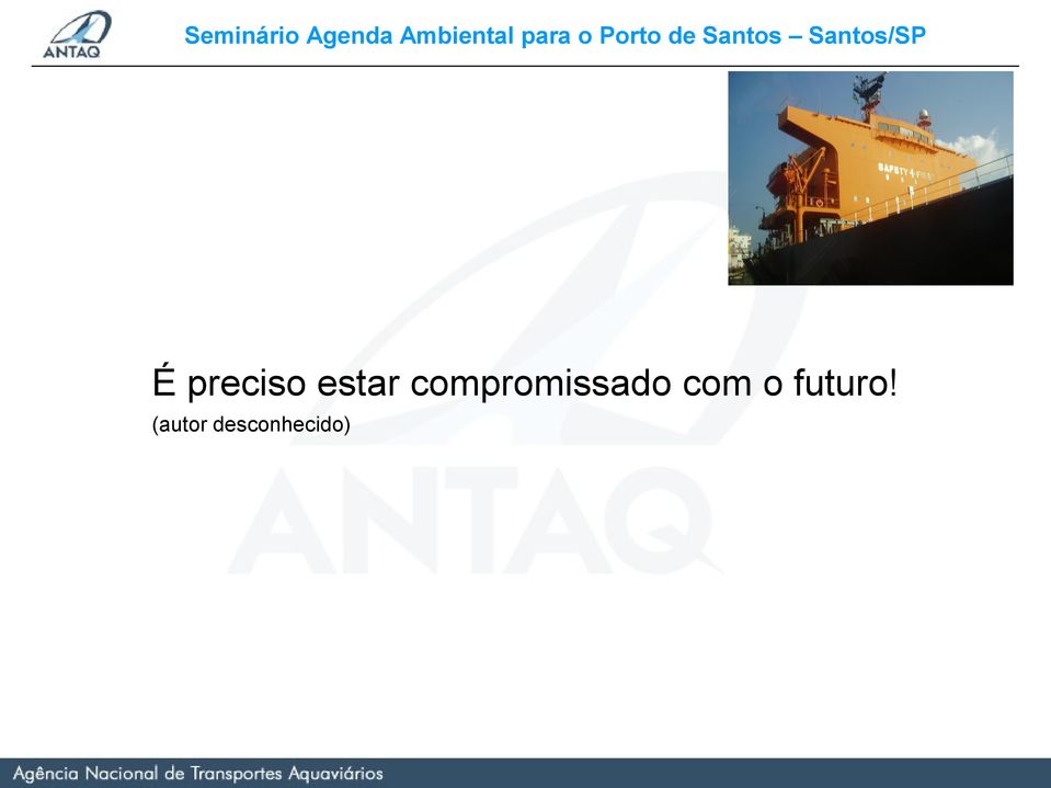 com o futuro!