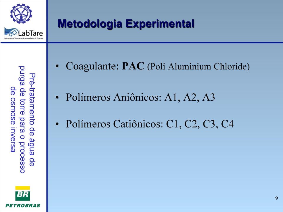 Chloride) Polímeros Aniônicos: A1,