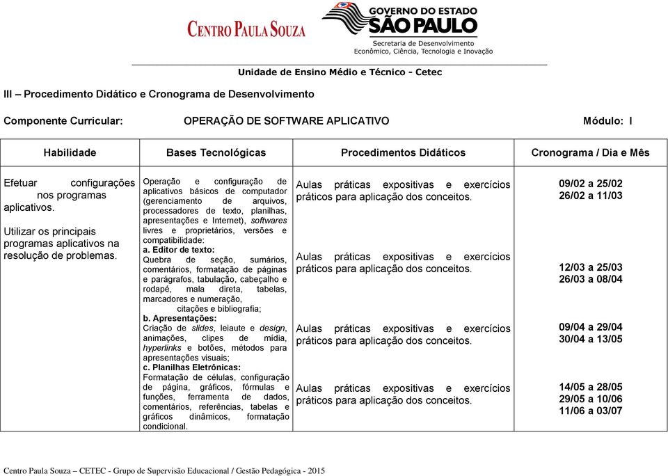 Operação e configuração de aplicativos básicos de computador (gerenciamento de arquivos, processadores de texto, planilhas, apresentações e Internet), softwares livres e proprietários, versões e