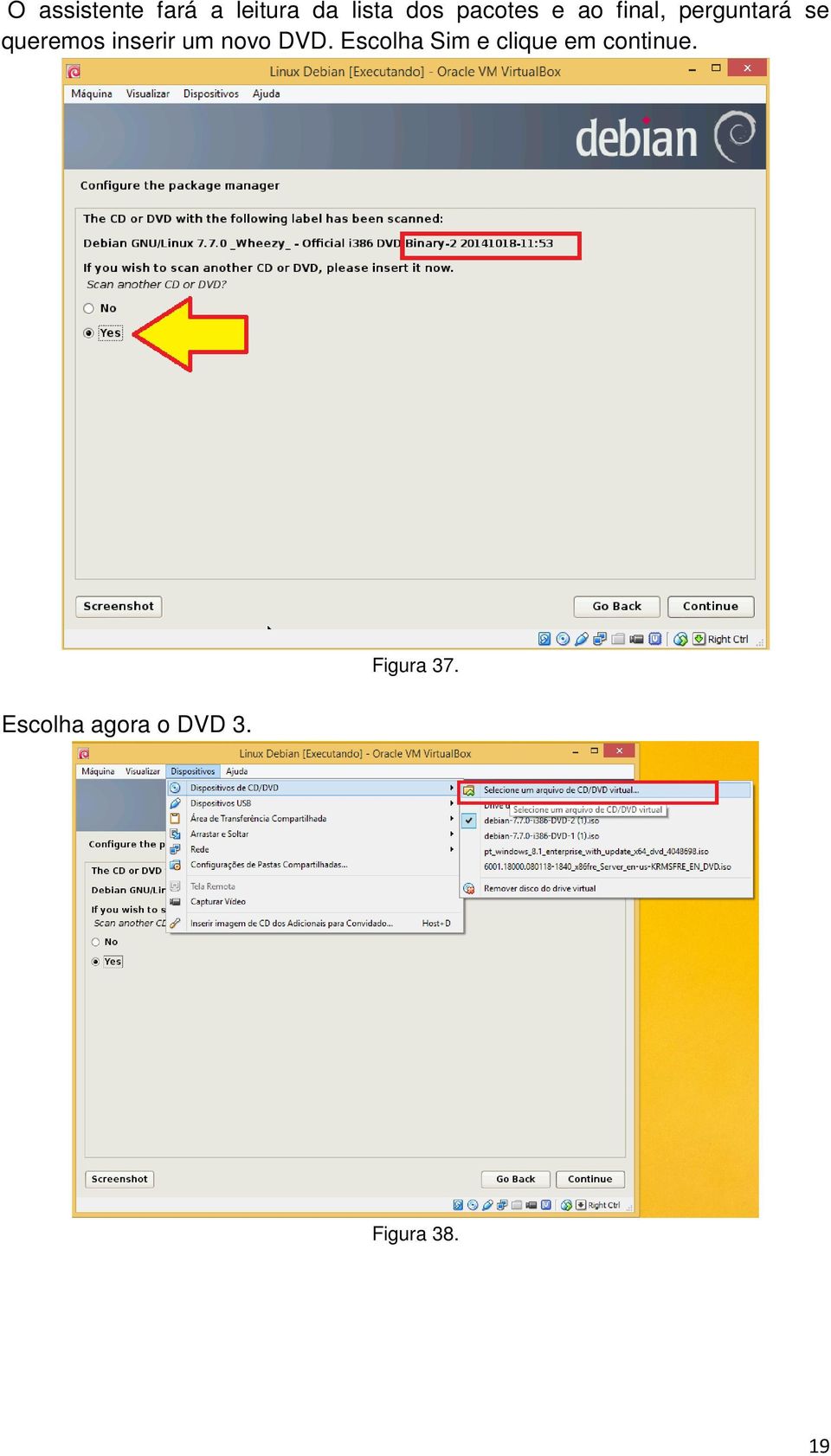 inserir um novo DVD.