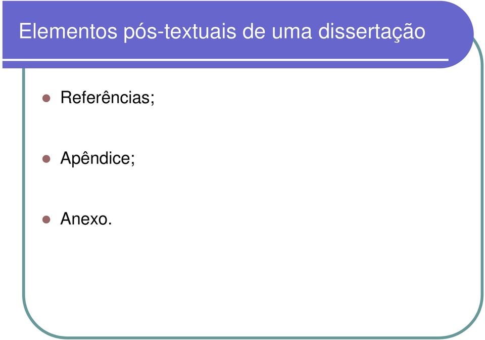 uma dissertação