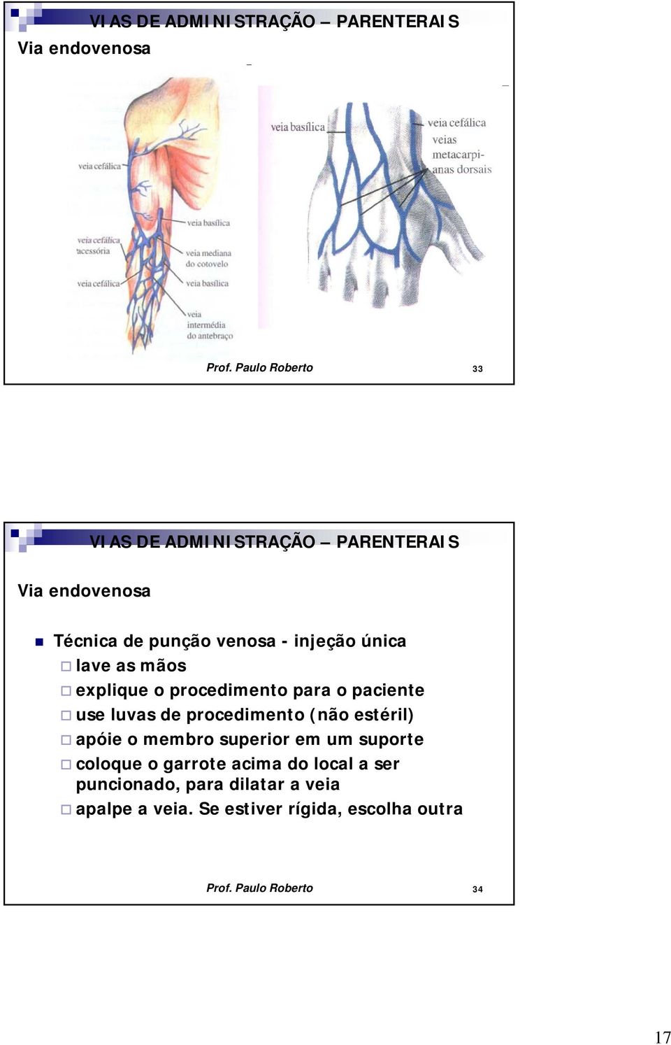 explique o procedimento para o paciente use luvas de procedimento (não estéril) apóie o