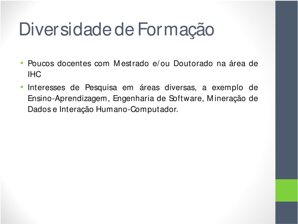 diversas, a exemplo de Ensino-Aprendizagem, Engenharia de