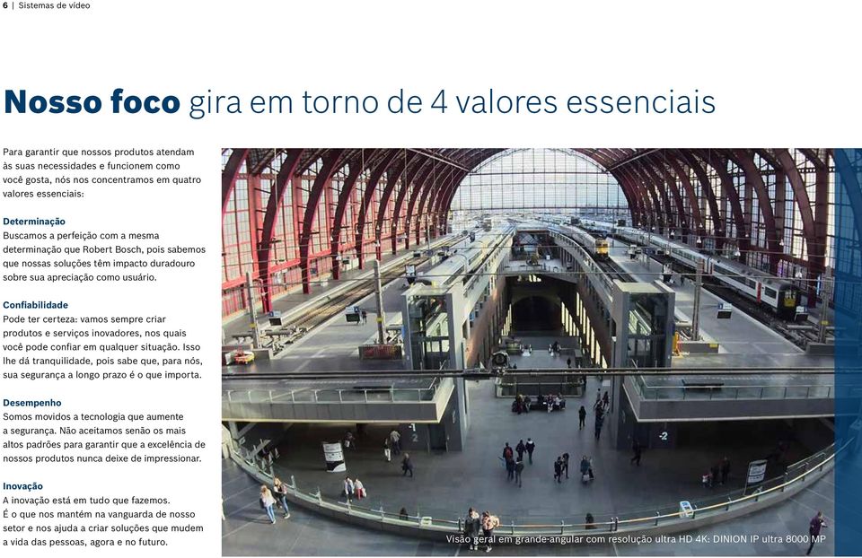 Confiabilidade Pode ter certeza: vamos sempre criar produtos e serviços inovadores, nos quais você pode confiar em qualquer situação.