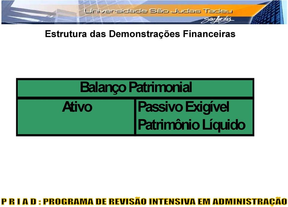 Balanço Patrimonial Ativo