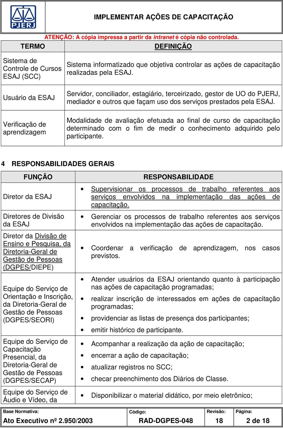 Verificação de aprendizagem Modalidade de avaliação efetuada ao final de curso de capacitação determinado com o fim de medir o conhecimento adquirido pelo participante.