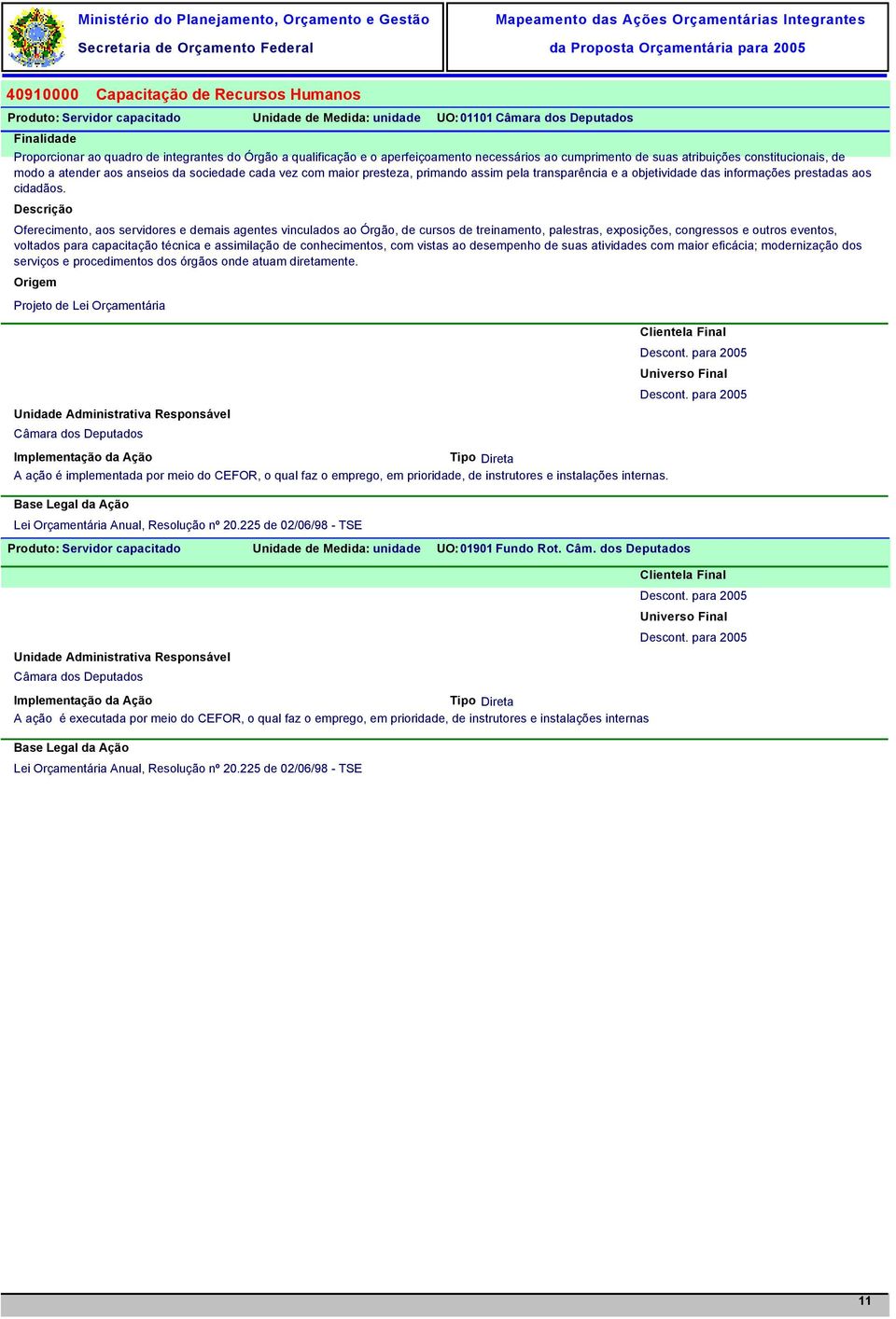 informações prestadas aos cidadãos.