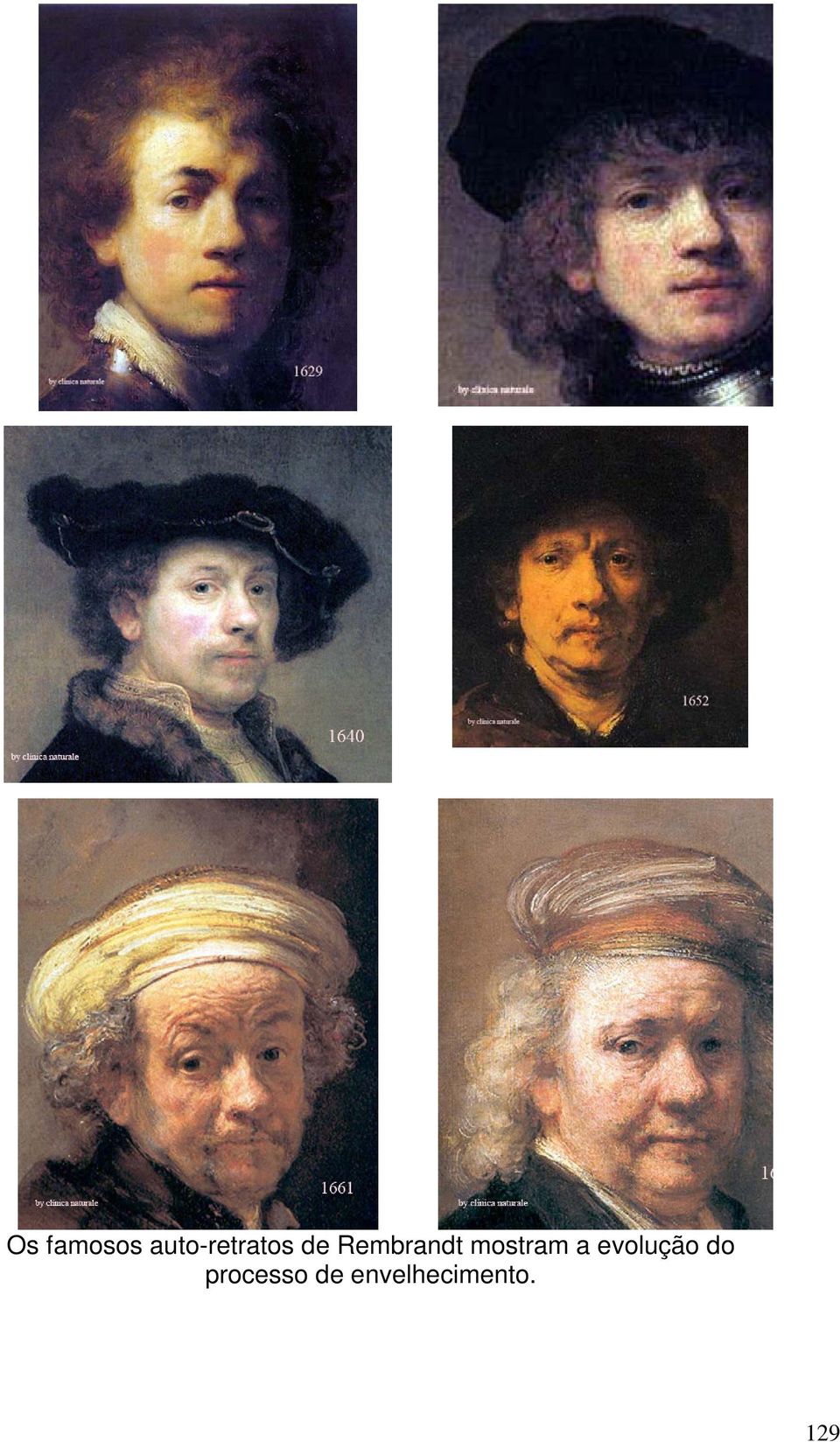 Rembrandt mostram a