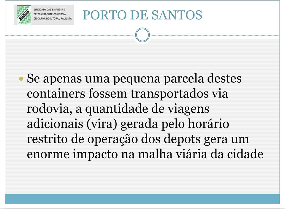 de viagens adicionais (vira) gerada pelo horário restrito