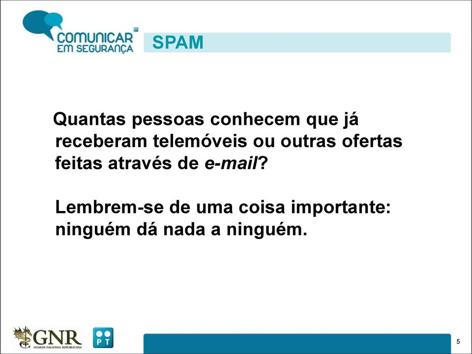 feitas através de e-mail?