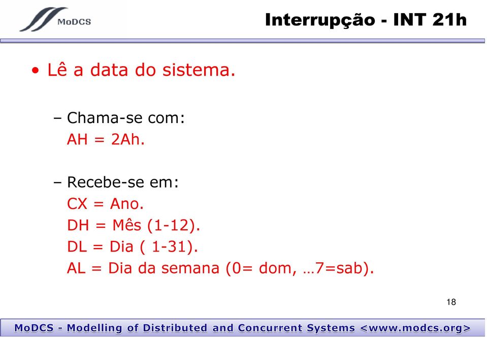 DH = Mês (1-12).