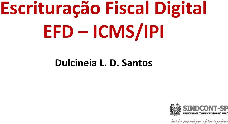 EFD ICMS/IPI