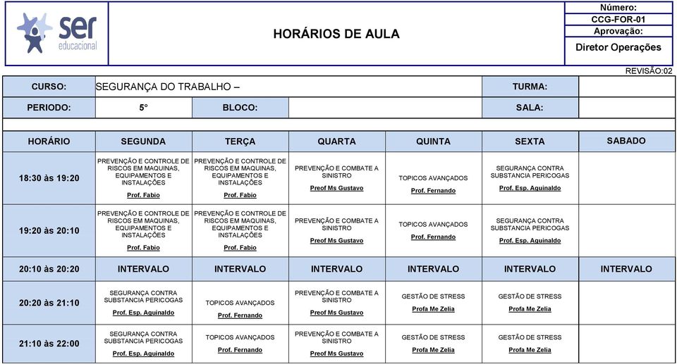 SALA: EM MAQUINAS, EM