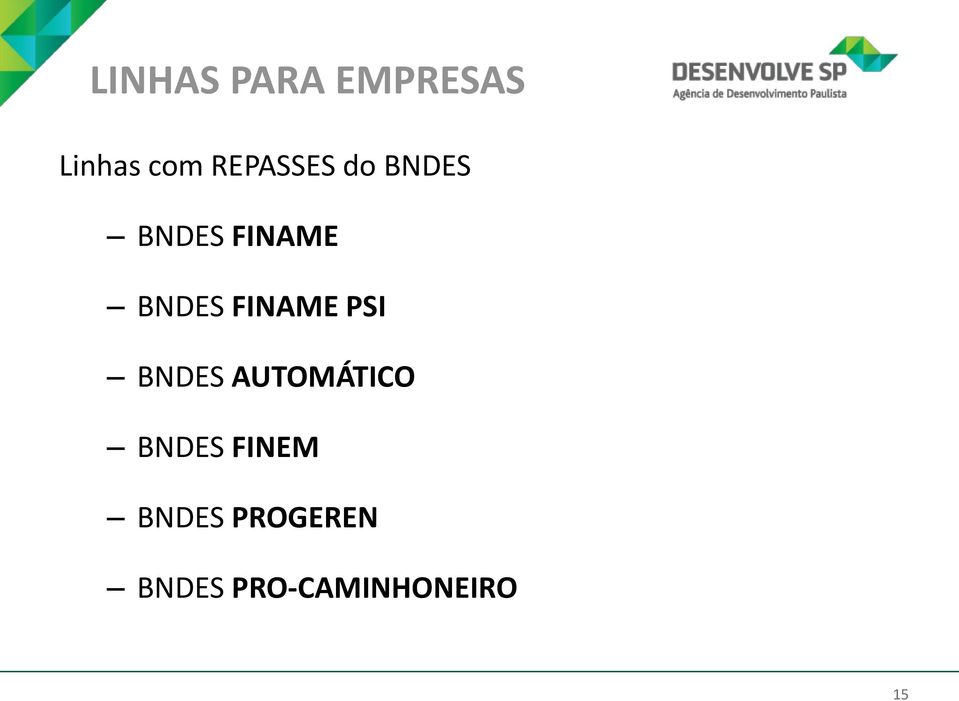 FINAME PSI BNDES AUTOMÁTICO BNDES