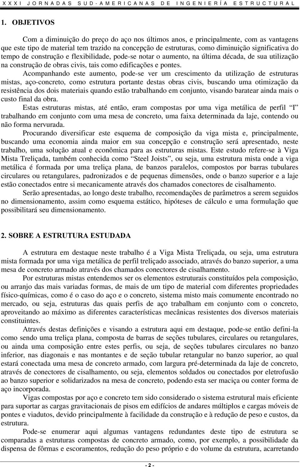 obras civis, tais como edificações e pontes.