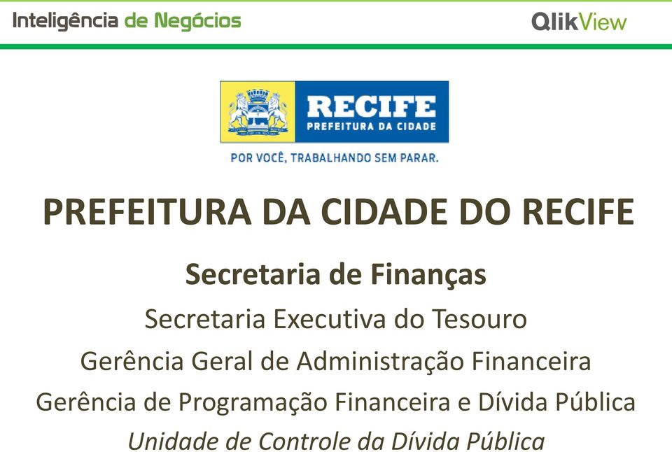 Administração Financeira Gerência de Programação