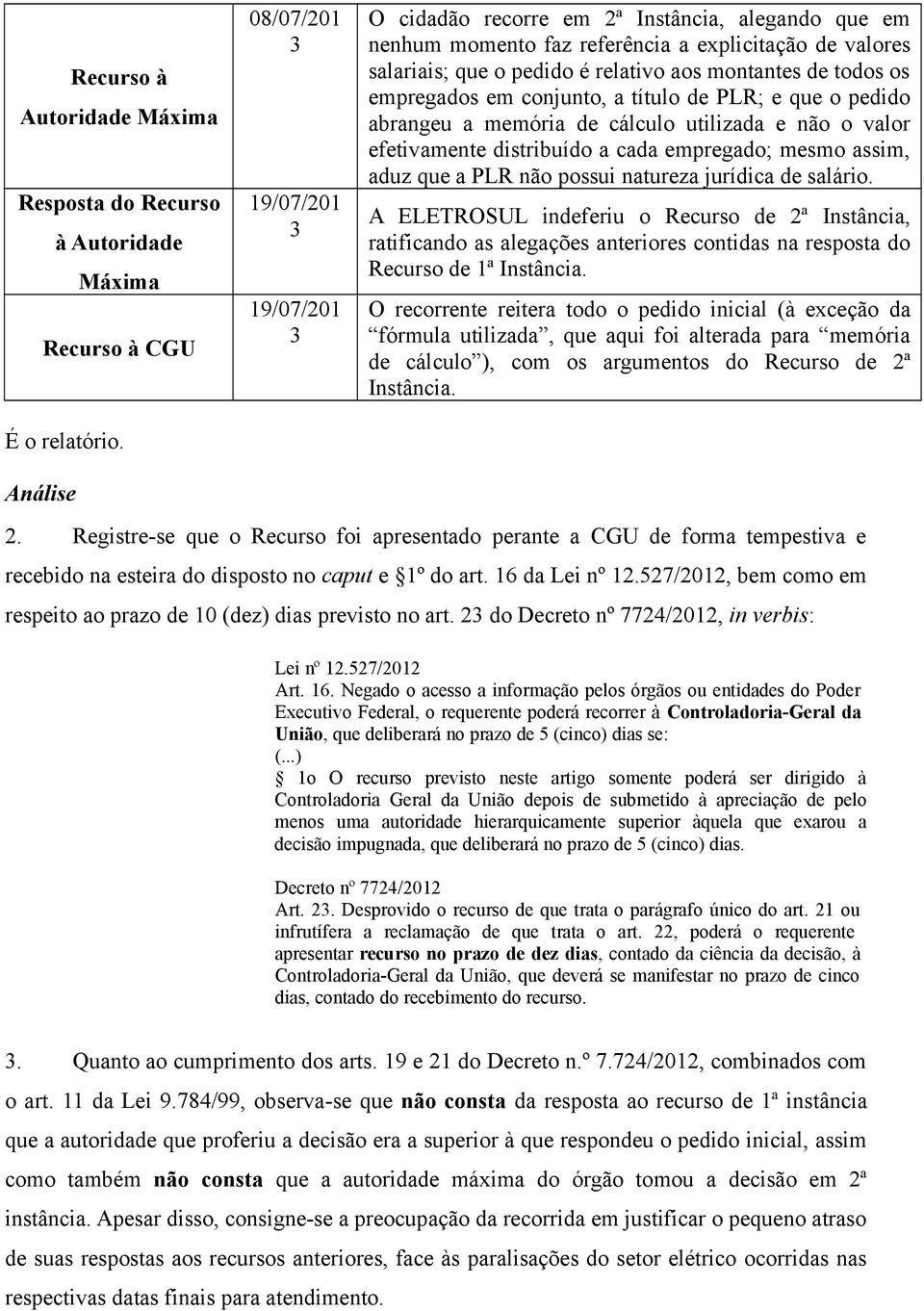 todos os empregados em conjunto, a título de PLR; e que o pedido abrangeu a memória de cálculo utilizada e não o valor efetivamente distribuído a cada empregado; mesmo assim, aduz que a PLR não