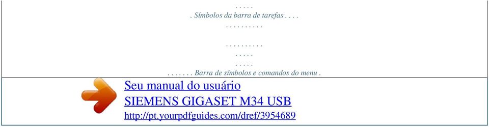 Seu manual do usuário SIEMENS GIGASET