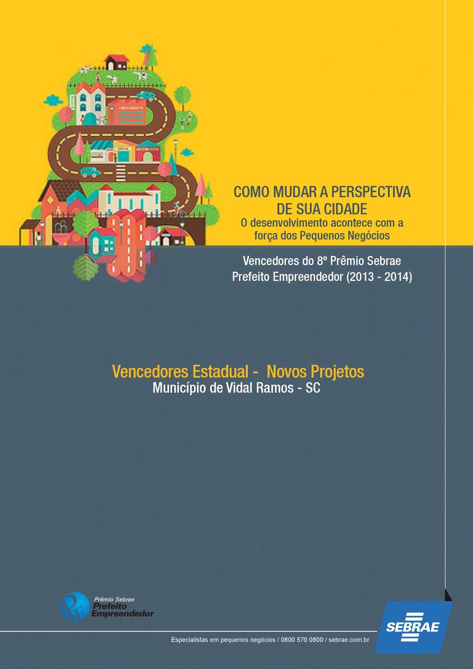 Empreendedor (2013-2014) Vencedores Estadual - Novos Projetos Município de