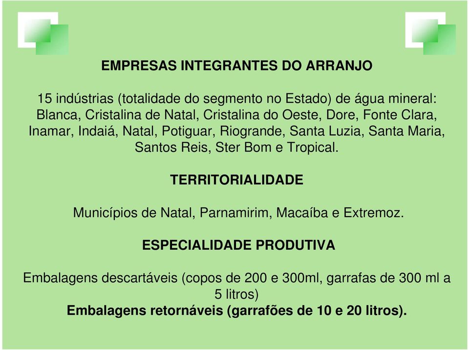 APL DE ÁGUA MINERAL DA GRANDE NATAL. Brasília, 29 de outubro de PDF Free  Download