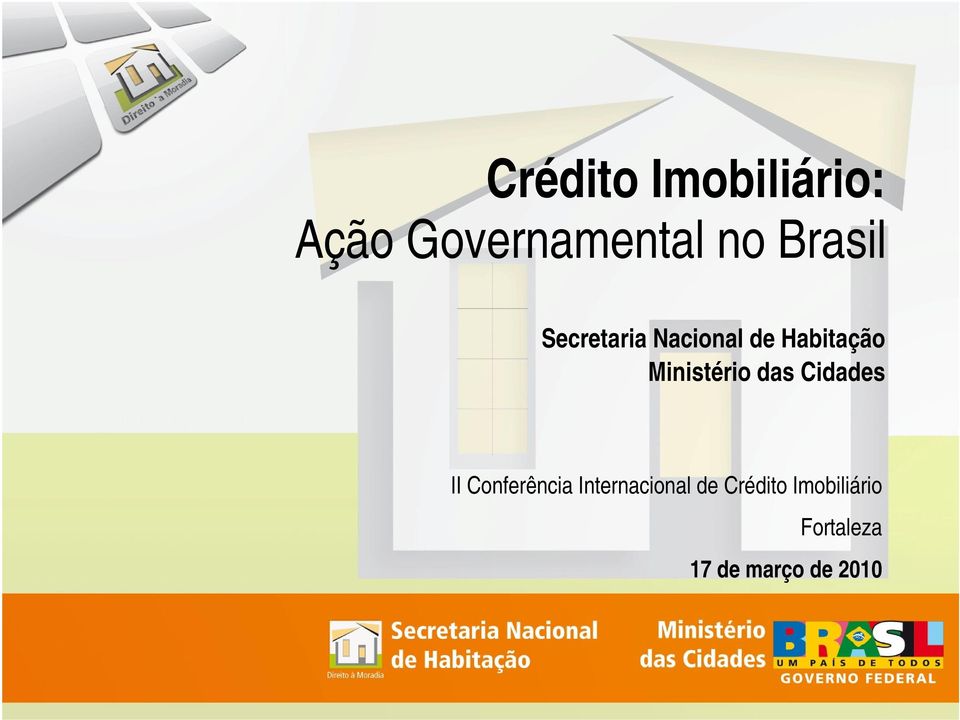 Ministério das Cidades II Conferência