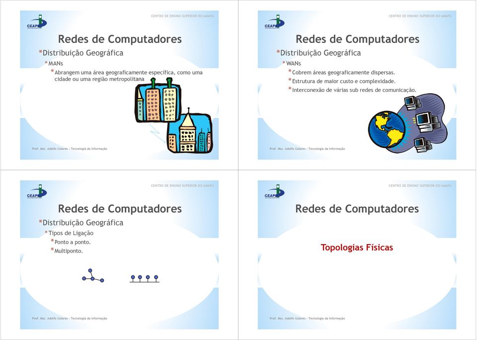 *Estrutura de maior custo e complexidade.