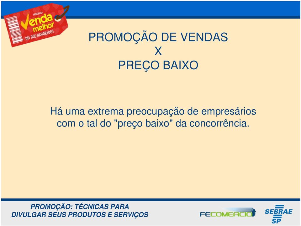 preocupação de empresários