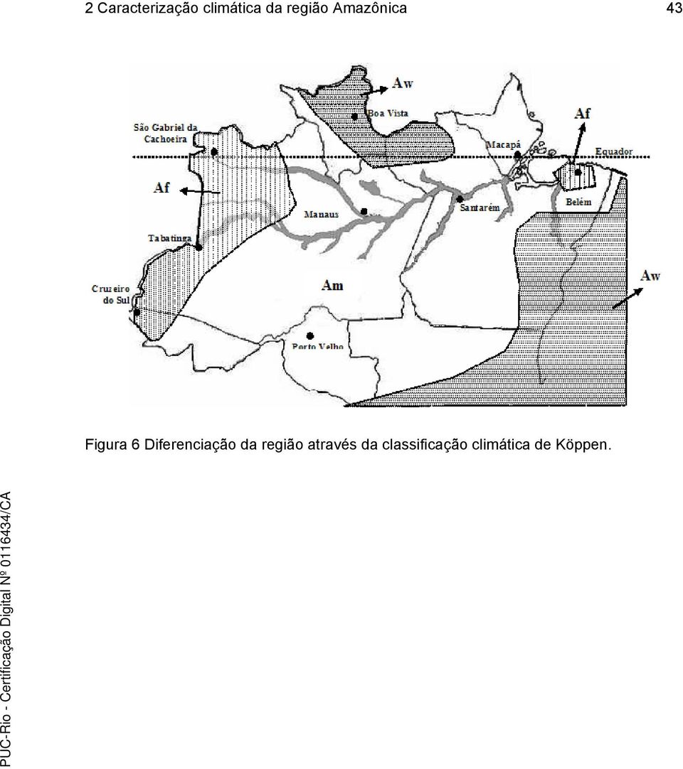 Diferenciação da região através