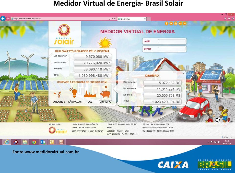 br Medidor Virtual