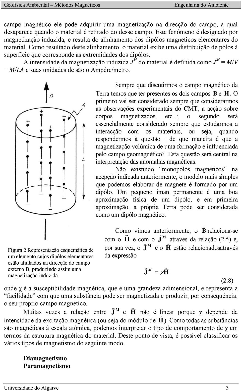 Como esultado deste alinhamento, o mateial exibe uma distibuição de pólos à supefície que coesponde às extemidades dos dipólos.