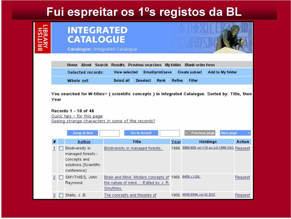 os 1ºs