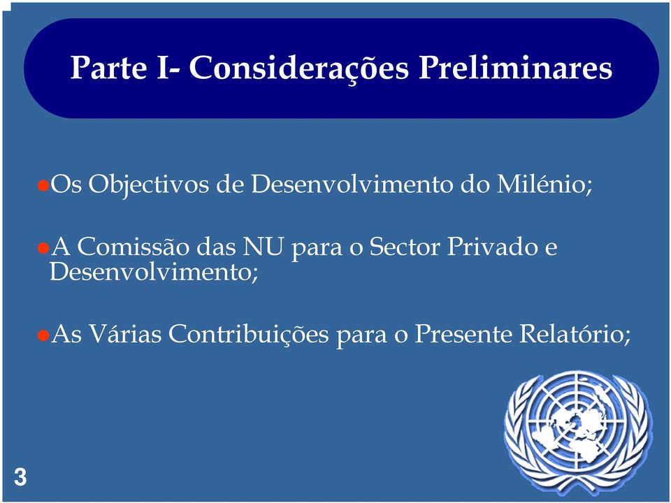 Comissão das NU para o Sector Privado e