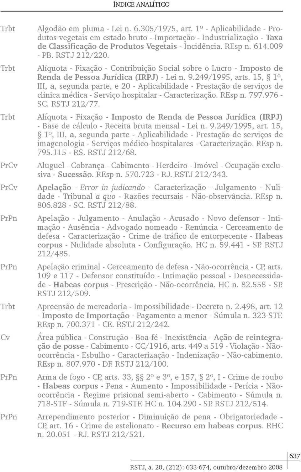 Alíquota - Fixação - Contribuição Social sobre o Lucro - Imposto de Renda de Pessoa Jurídica (IRPJ) - Lei n. 9.249/1995, arts.