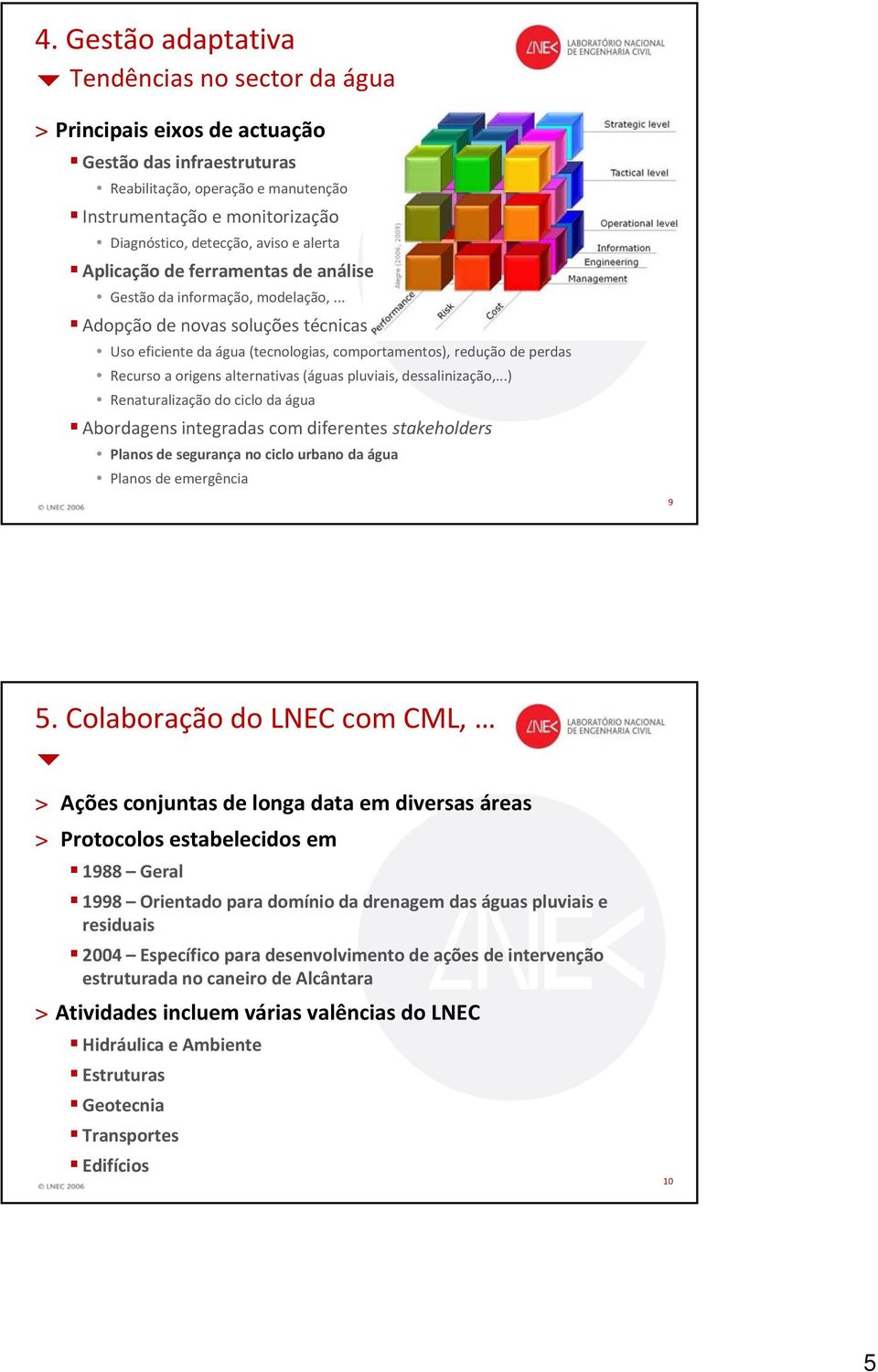 .. Adopção de novas soluções técnicas Uso eficiente da água (tecnologias, comportamentos), redução de perdas Recurso a origens alternativas (águas pluviais, dessalinização,.