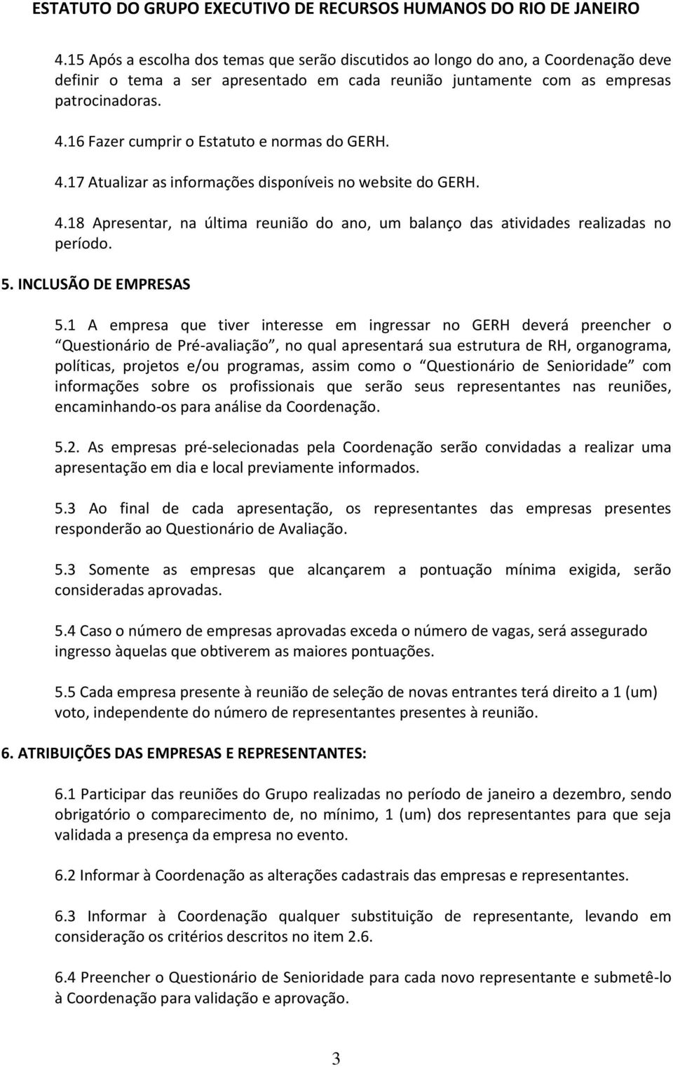 5. INCLUSÃO DE EMPRESAS 5.