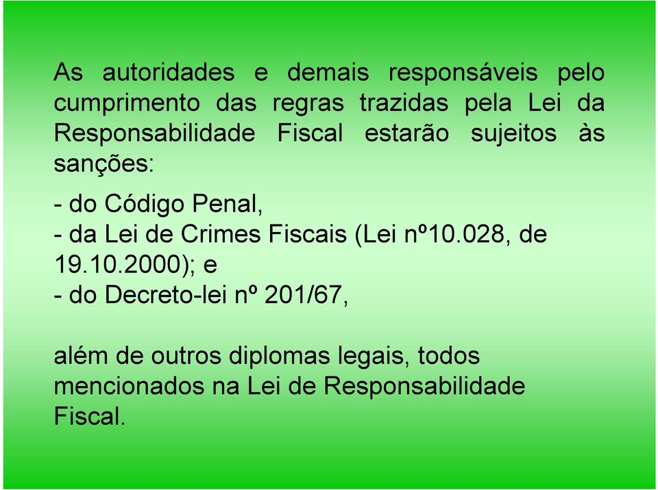 Lei de Crimes Fiscais (Lei nº10.