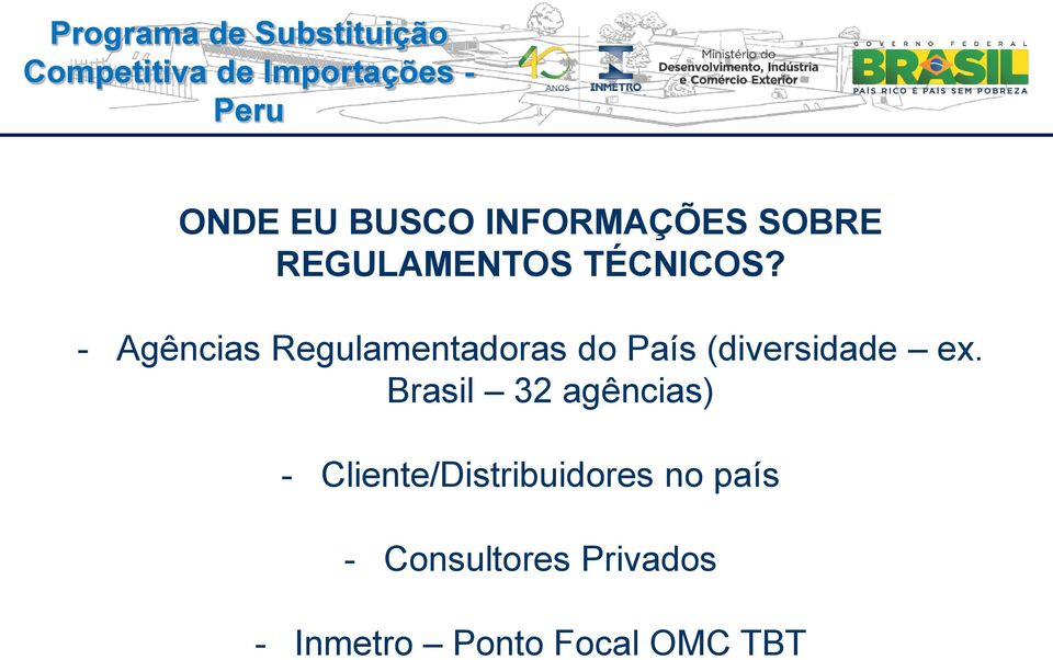 Brasil 32 agências) - Cliente/Distribuidores no país