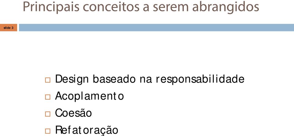 baseado na responsabilidade