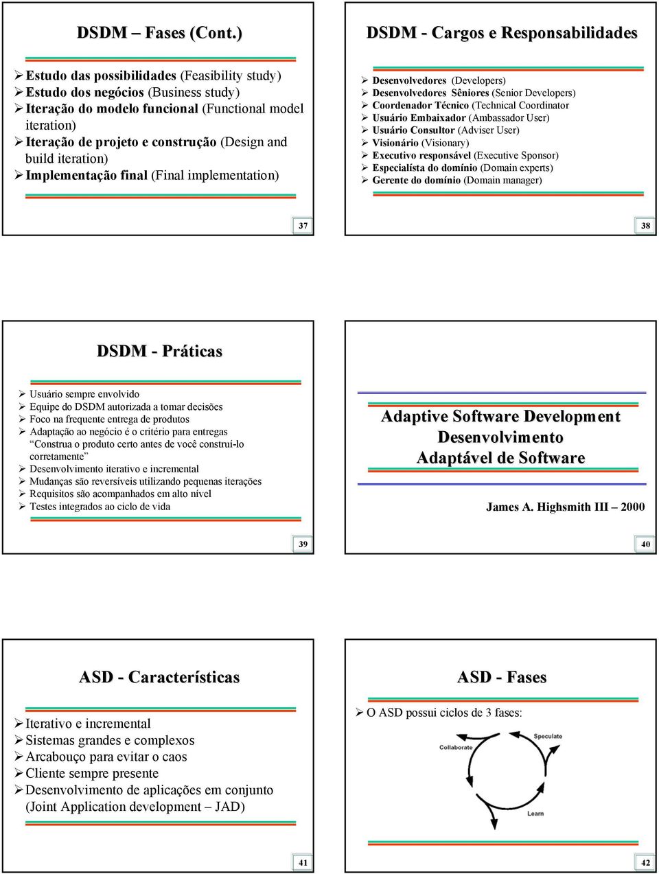 construção (Design and build iteration) Implementação final (Final implementation) Desenvolvedores (Developers) Desenvolvedores Sêniores (Senior Developers) Coordenador Técnico (Technical Coordinator