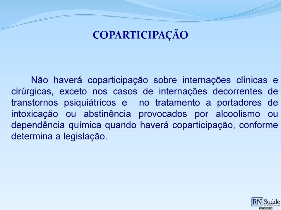 tratamento a portadores de intoxicação ou abstinência provocados por alcoolismo