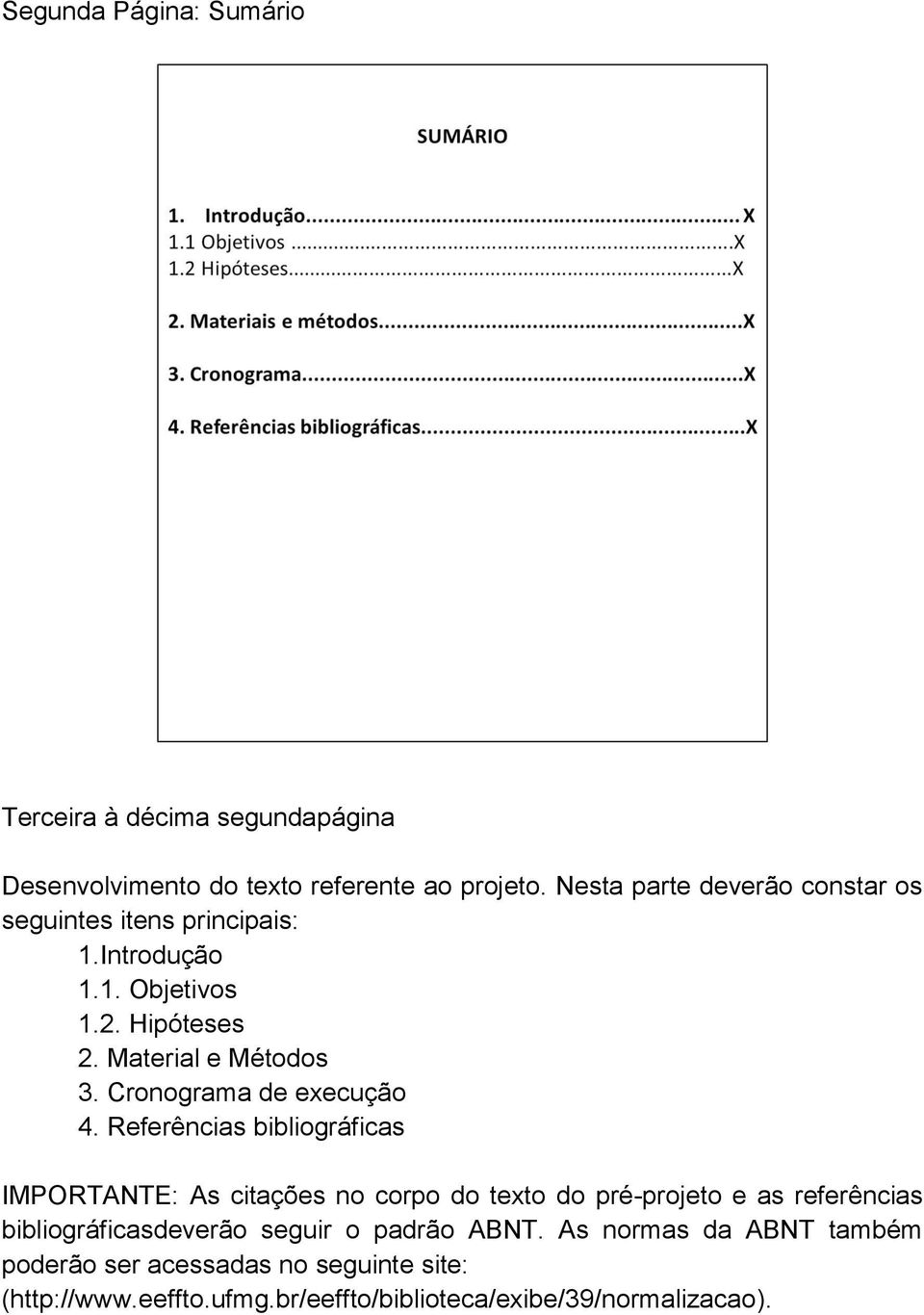 Cronograma de execução 4.