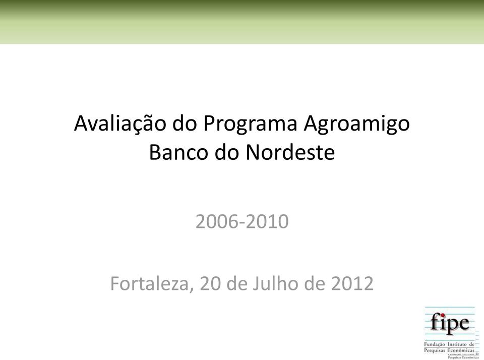 Nordeste 2006-2010
