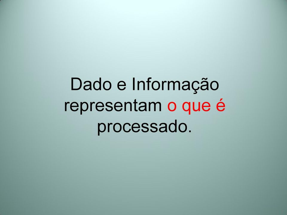 representam