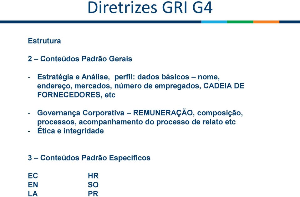 etc - Governança Corporativa REMUNERAÇÃO, composição, processos, acompanhamento do