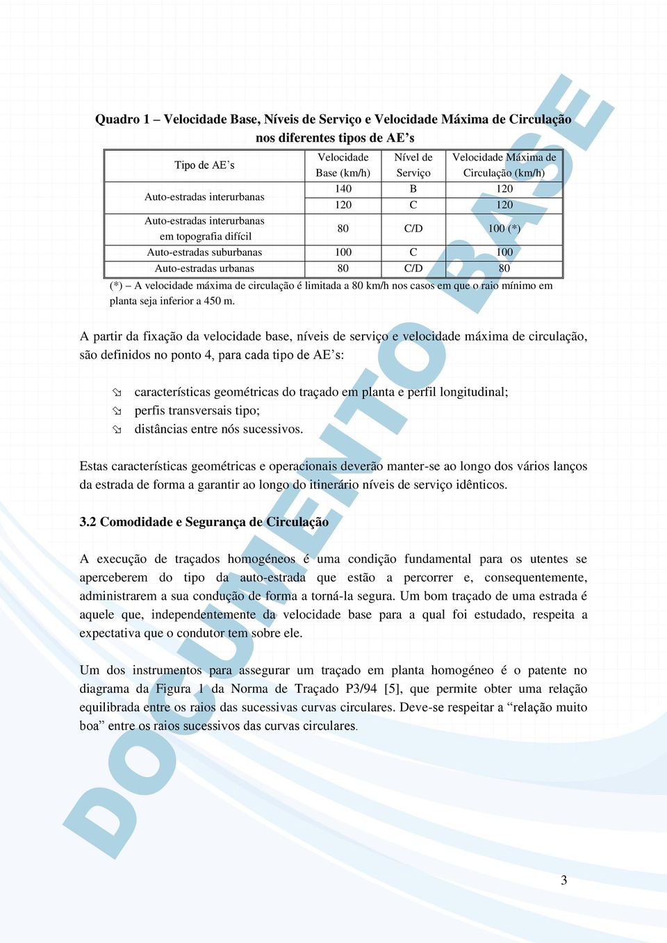 casos em que o raio em planta seja inferior a 450 m.