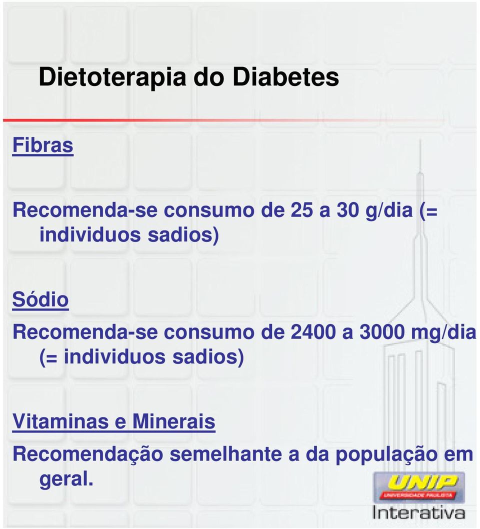 consumo de 2400 a 3000 mg/dia (= individuos sadios)